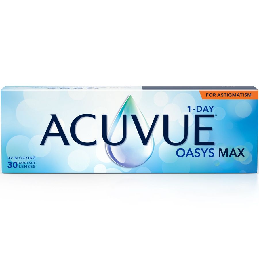 Soczewki kontaktowe ACUVUE® OASYS MAX 1-Day for ASTIGMATISM 30 szt.