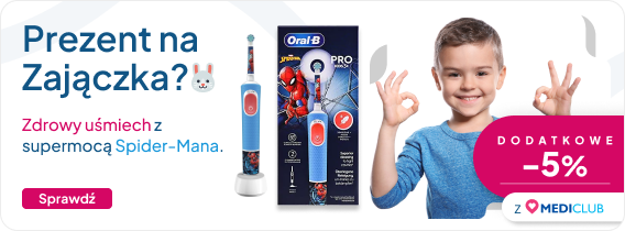 Elektryczna szczoteczka do zębów dla dzieci Braun Oral-B Vitality Pro 103 Kids Spiderman