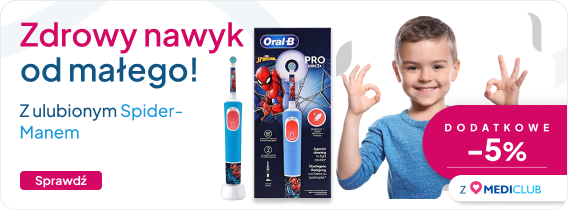 Elektryczna szczoteczka do zębów dla dzieci Braun Oral-B Vitality Pro 103 Kids Spiderman