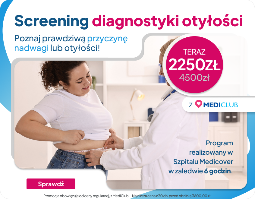 Screening "Diagnostyka nadwagi i otyłości"