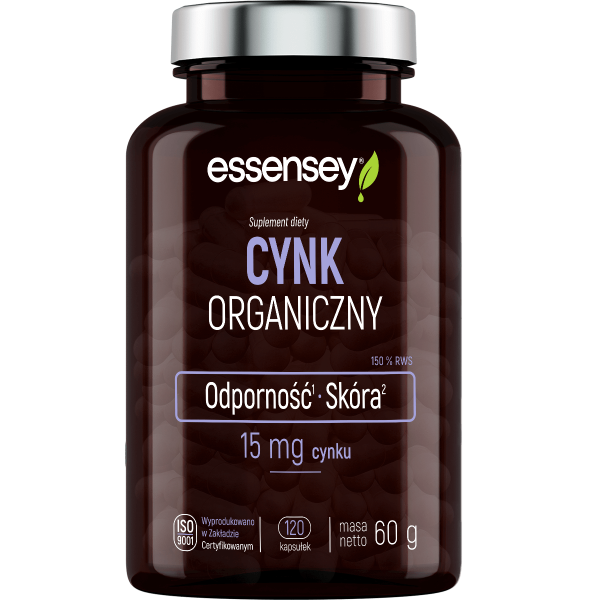 Cynk Organiczny w 120 kapsułkach