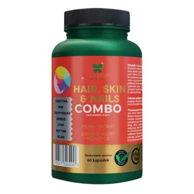 Lanco Nutritions Hair Skin & Nails Combo - 60 kapsułek