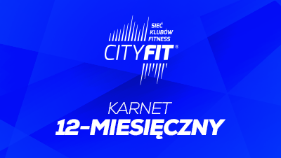 CityFit karnet 12-miesięczny
