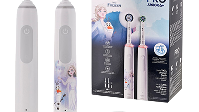 Zestaw 2 szczoteczek Oral-B 3 3000 i Junior Frozen